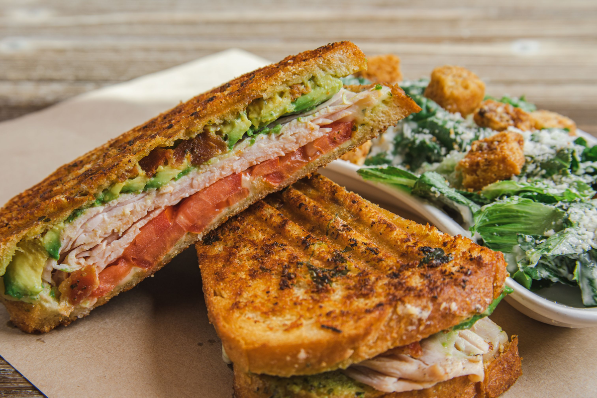 Turkey Bacon Avocado Panini